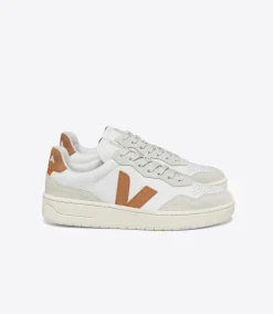 V-90 LEATHER WHITE UMBER<VEJA Discount