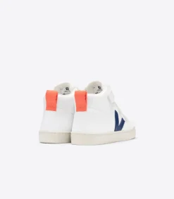 V-10 MID CWL WHITE COBALT ORANGE FLUO<VEJA Fashion