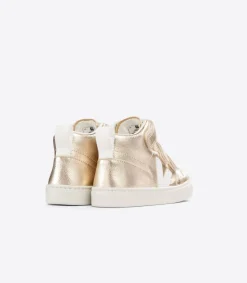 V-10 MID LEATHER PLATINE WHITE<VEJA Hot