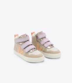 V-10 MID SUEDE MULTICO ALMOND PEACH<VEJA Discount