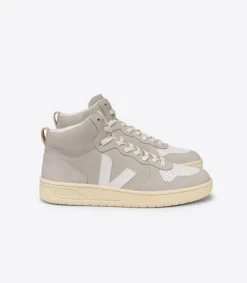 V-15 NUBUCK NATURAL WHITE<VEJA Outlet