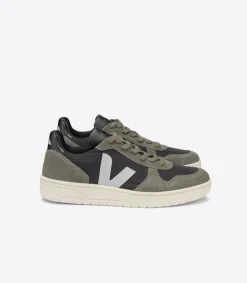 V-10 RIPSTOP BLACK OXFORD GREY MUD<VEJA Best Sale