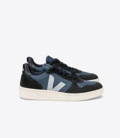 V-10 RIPSTOP NAUTICO OXFORD GREY BLACK<VEJA Fashion