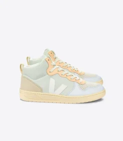 V-15 SUEDE JADE WHITE MULTICO<VEJA Sale