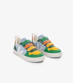 V-10 SUEDE MULTICO STEEL<VEJA Best