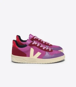 V-10 SUEDE MULTICO ULTRAVIOLET CALCAIRE<VEJA Best