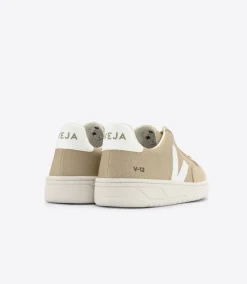V-12 VEGAN ALVEOMESH DUNE WHITE<VEJA Outlet