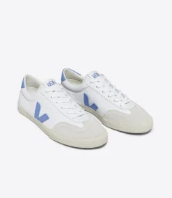 VOLLEY CANVAS WHITE AQUA<VEJA Flash Sale