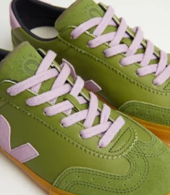 VOLLEY LEATHER X MAKE MY LEMONADE KIWI ORCHID<VEJA Online