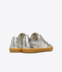 VOLLEY LEATHER X NK STORE SILVER WHITE<VEJA Outlet