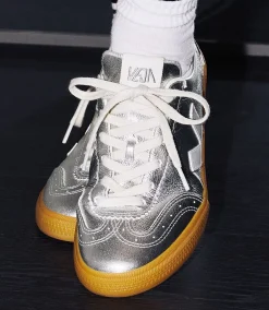 VOLLEY LEATHER X NK STORE SILVER WHITE<VEJA Outlet