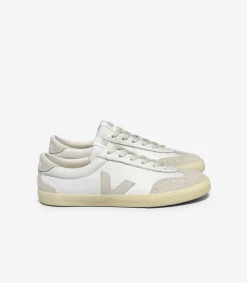 VOLLEY LEATHER WHITE NATURAL<VEJA Discount
