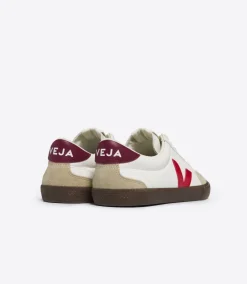 VOLLEY LEATHER WHITE PEKIN BARK<VEJA New