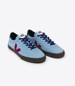 VOLLEY SUEDE AQUA MARSALA EAGLE<VEJA Store