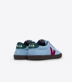 VOLLEY SUEDE AQUA MARSALA EAGLE<VEJA Store