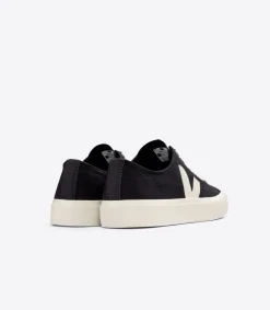 WATA II LOW CANVAS BLACK PIERRE<VEJA Clearance