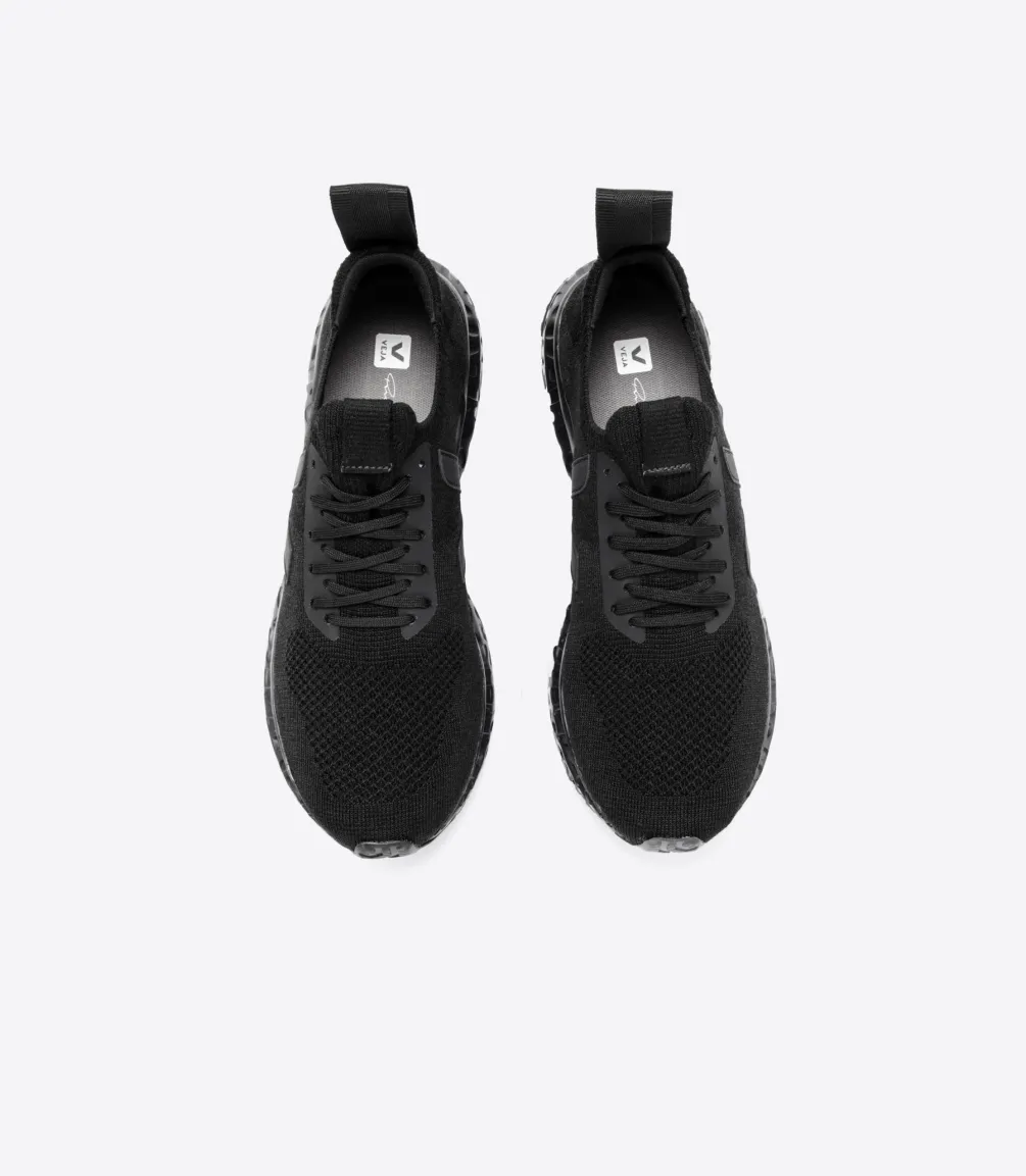 WOOL KNIT X RICK OWENS FULL BLACK<VEJA Online